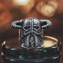 Load image into Gallery viewer, Vikings Horns Helmet Warrior | Ring
